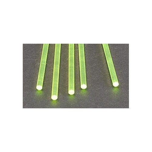 90264 Rod Round Fluorescent Green 5/32" (5)