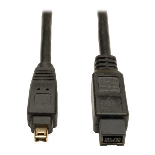 Tripp Lite FireWire 800 IEEE 1394b Hi-speed Cable (9pin/4pin) 10-ft.(F019-010)