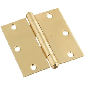 National Hardware N195-685 V513 Door Hinge in Solid Brass