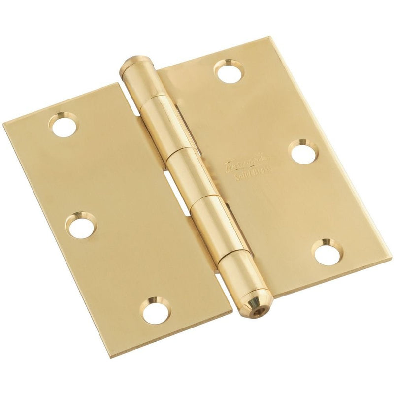 National Hardware N195-685 V513 Door Hinge in Solid Brass