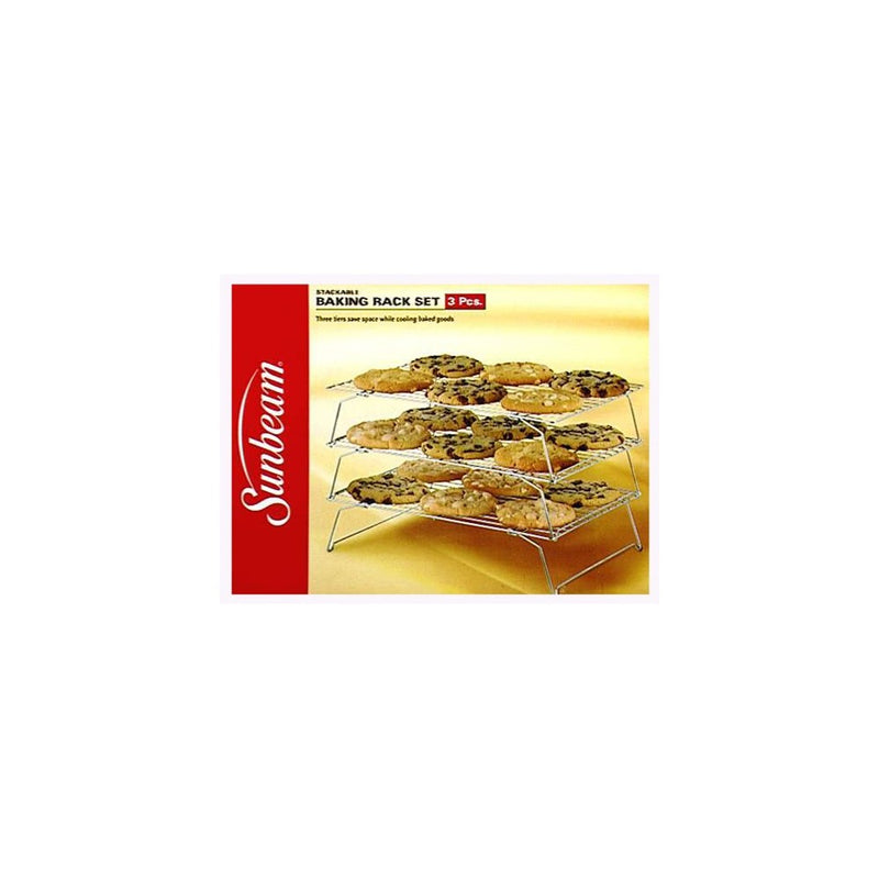 Sunbeam 3-Piece Stackable Baking Rack Set
