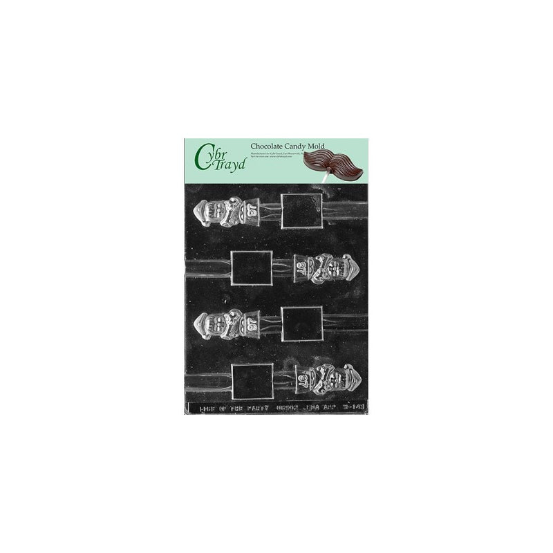 Cybrtrayd M143 Girl Graduation Pretzel Miscellaneous Chocolate Candy Mold