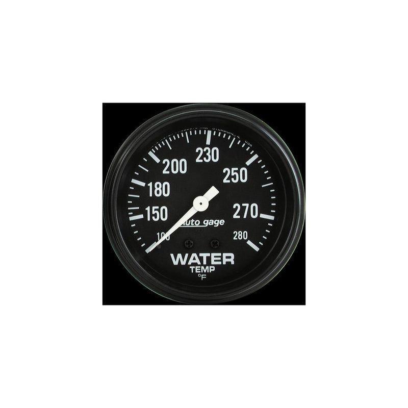 Autometer 2313 2-5/8" WATER TEMP, 100- 280F, MECH