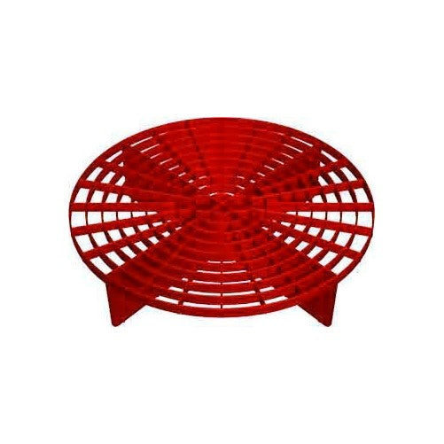 The Grit Guard Insert (Red) - Fits 12 inch Diameter Bucket