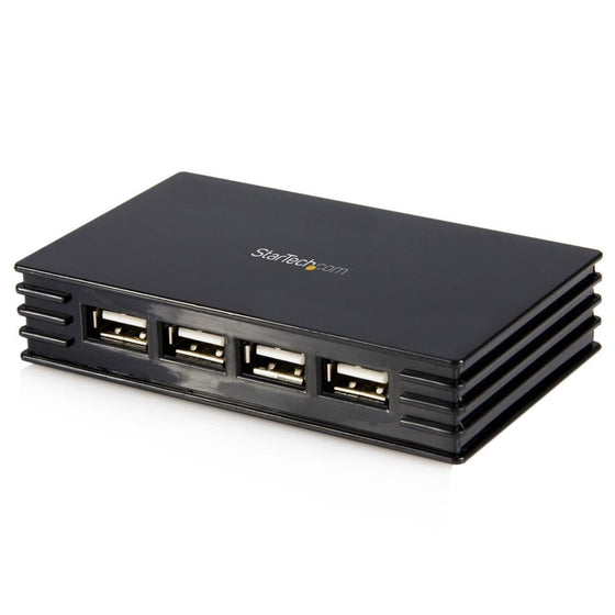 4 Port Compact Black USB 2.0 Hub