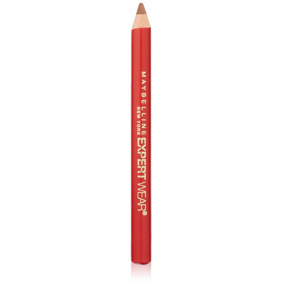 Maybelline Makeup Expert Wear Twin Eyebrow Pencils and Eyeliner Pencils, Medium Brown Shade, 0.06 oz