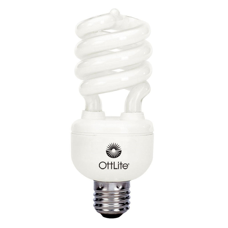 OttLite 20W VisionSaver Swirl Bulb.