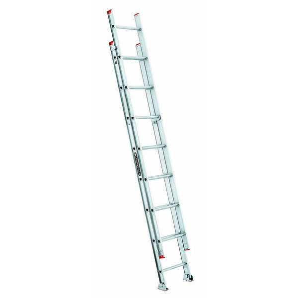 Louisville Ladder L-2321-16 200-Pound Duty Rating Aluminum Extension Ladder, 16-Foot