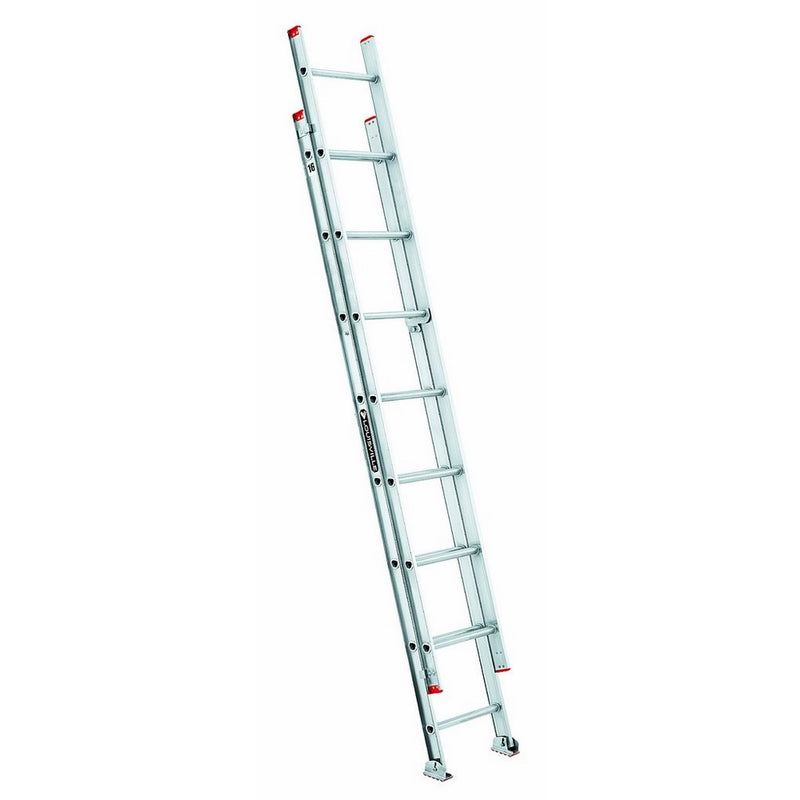 Louisville Ladder L-2321-16 200-Pound Duty Rating Aluminum Extension Ladder, 16-Foot