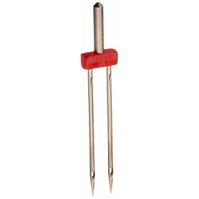 Schmetz 1737 1 Count Double Embroidery Machine Needle, 3.0/75