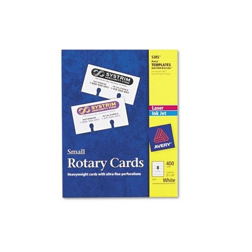 AVE5385 - Avery Small Rotary Cards