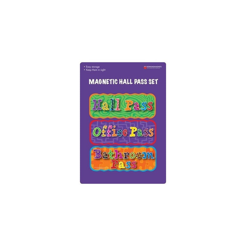 Dowling Magnets Magnetic Hall Pass Set