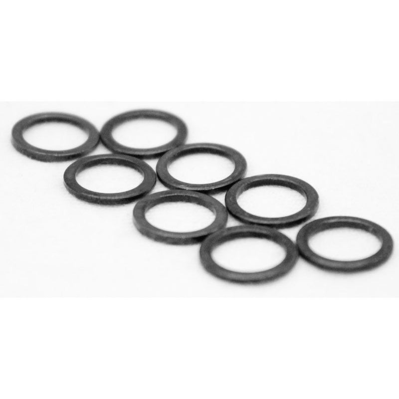8 Skateboard Truck Axle Washers - Full Set of Dimebag Speed Rings - Improved Speed and Bearing Performance