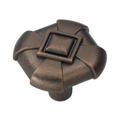 Belwith Products P3455-DAC Cabinet Knob, 1-1/8-Inch, Antique Copper