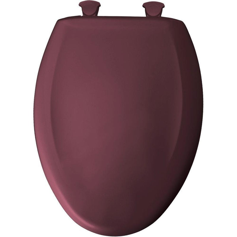 Bemis 1200SLOWT 373 Lift-Off Plastic Elongated Slow-Close Toilet Seat, Loganberry