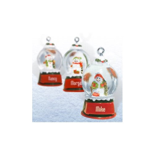 Ganz Snowglobes JerryGlass Personalized Christmas Ornament