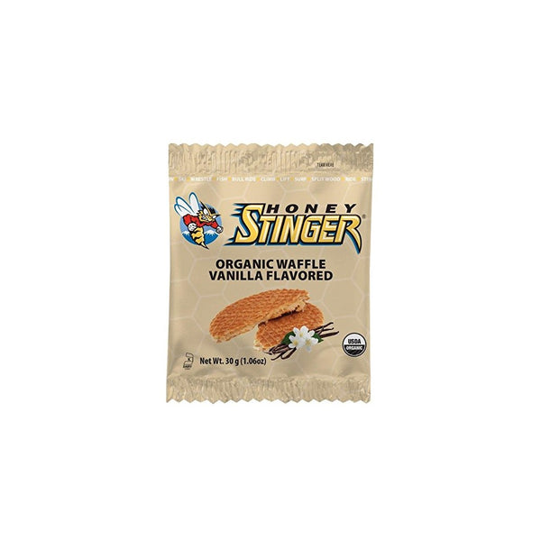 Honey Stinger Organic Waffle, Vanilla, 1.06 Ounce (Pack of 16)