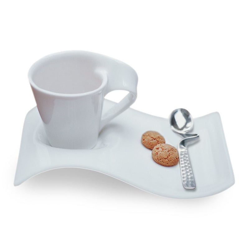 New Wave Espresso Cup and Saucer Set of 2 by Villeroy & Boch