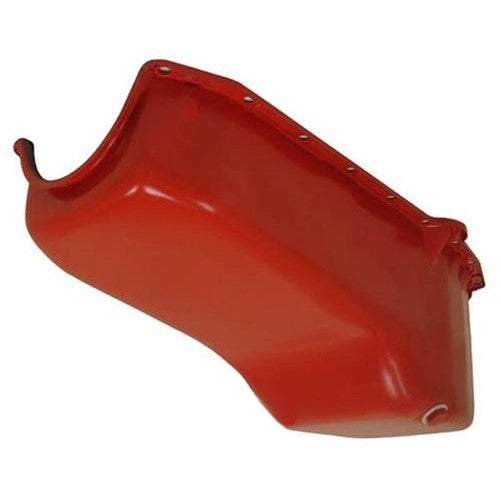 1958-79 Chevy Small Block 283-305-327-350-400 Stock Capacity Oil Pan - Orange