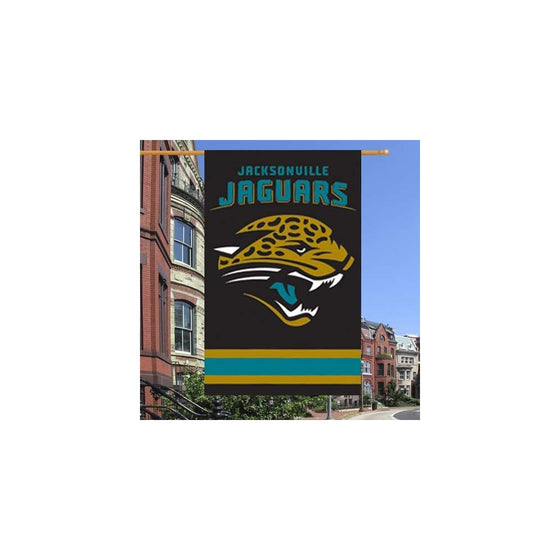 Party Animal Jacksonville Jaguars Applique Banner Flag