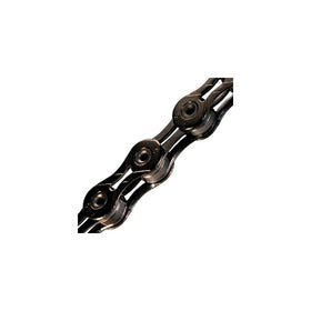 KMC X10SL DLC Bicycle Chain (Black/Black, 1/2 x 11/128 - Inch, 116 Links)