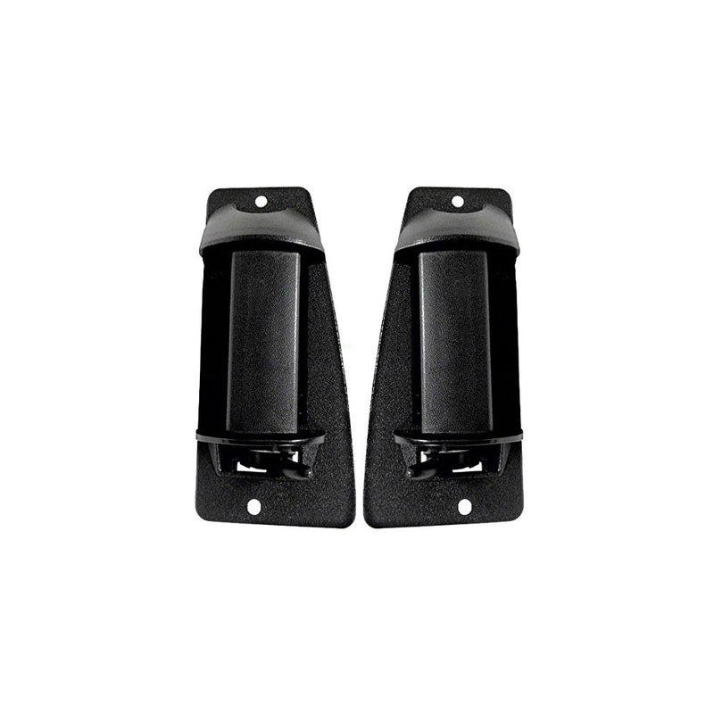 Driver and Passenger Rear Outside Outer Door Handles Replacement for Chevrolet GMC Pickup Truck 15758172 15758171
