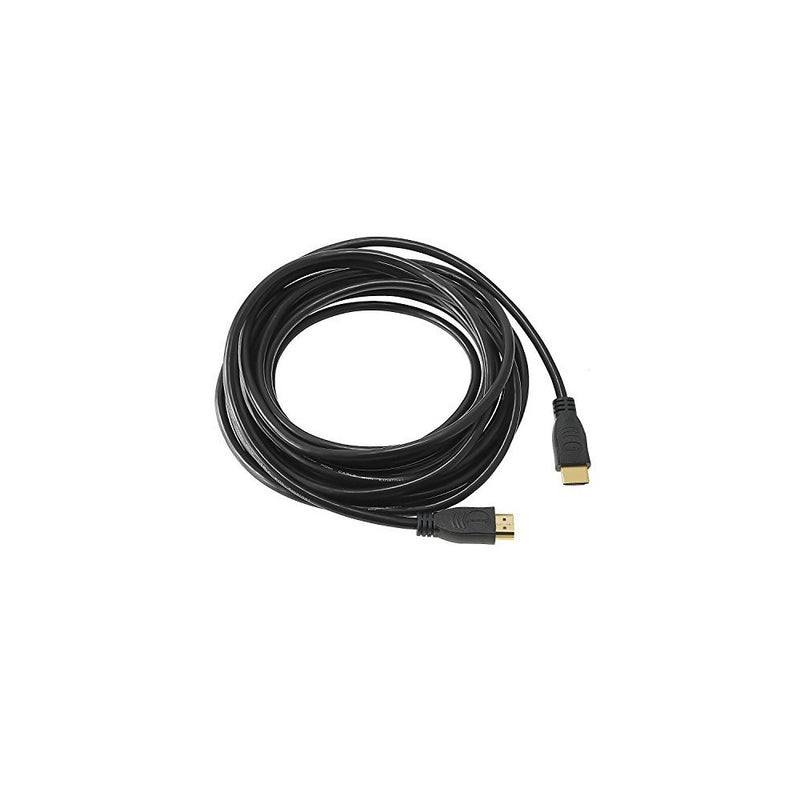 Nippon Labs NMHD-20MM 20-Feet High Speed HDMI with Ethernet CL2 Rating, Black Cable M/M 28 AWG Gold Plated