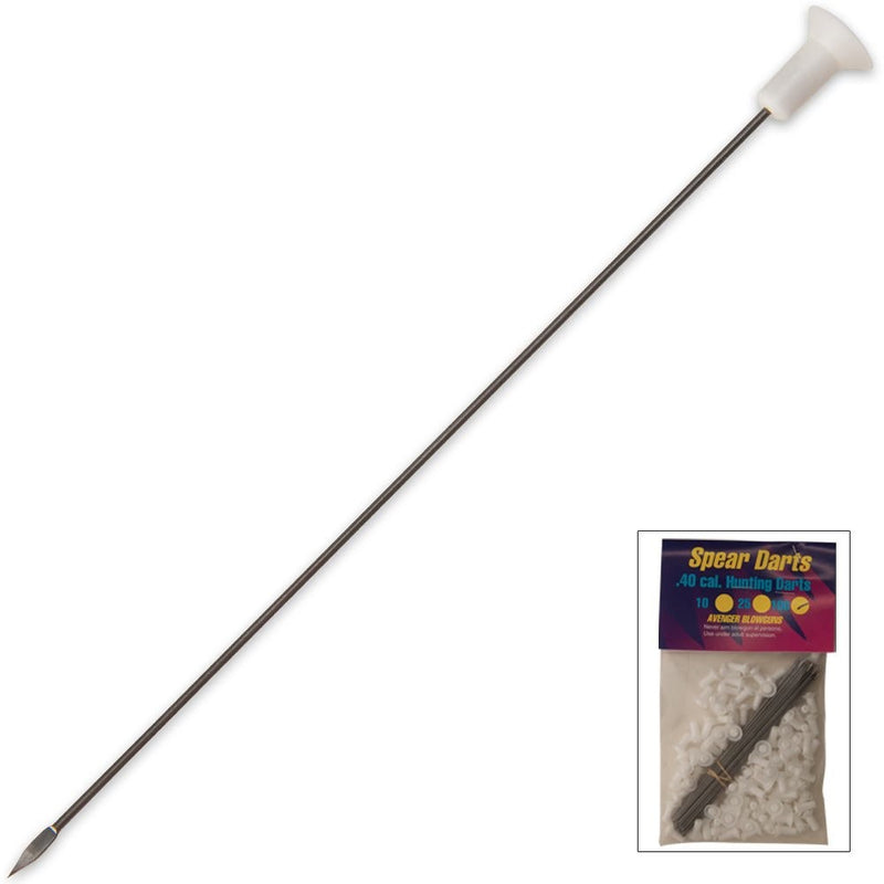 .40 Cal Blowgun Spear Dart 100 Per Pack