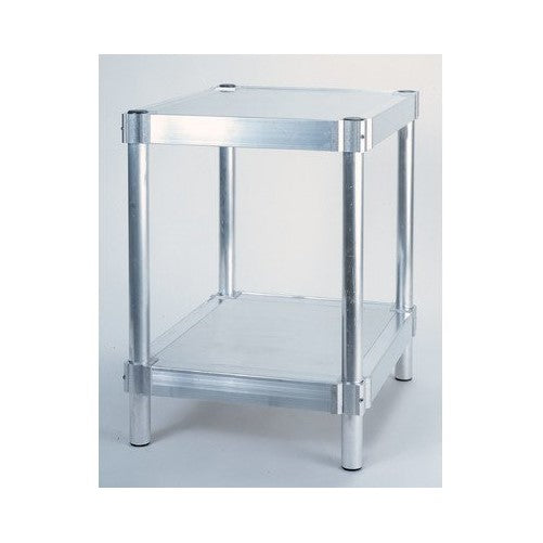 PVIFS N202436-2 Equipment Stand with 2 Adjustable Solid Shelves, 400 lbs Shelf Capacity, 36" Length x 20" Width x 24" Height