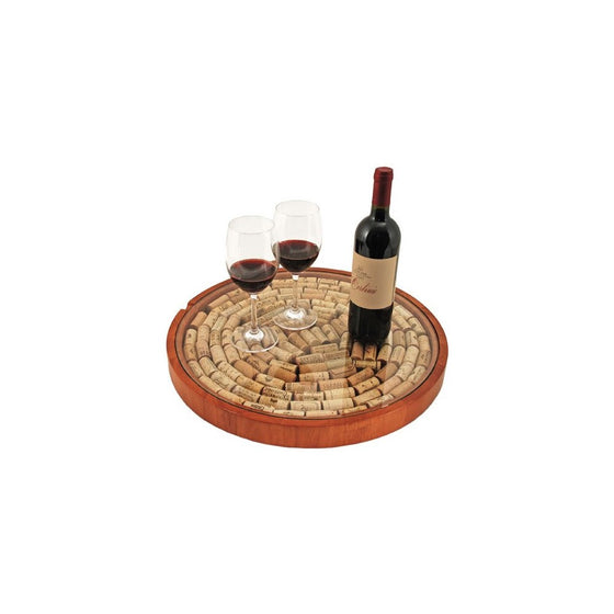 Lazy Susan Cork Display by True