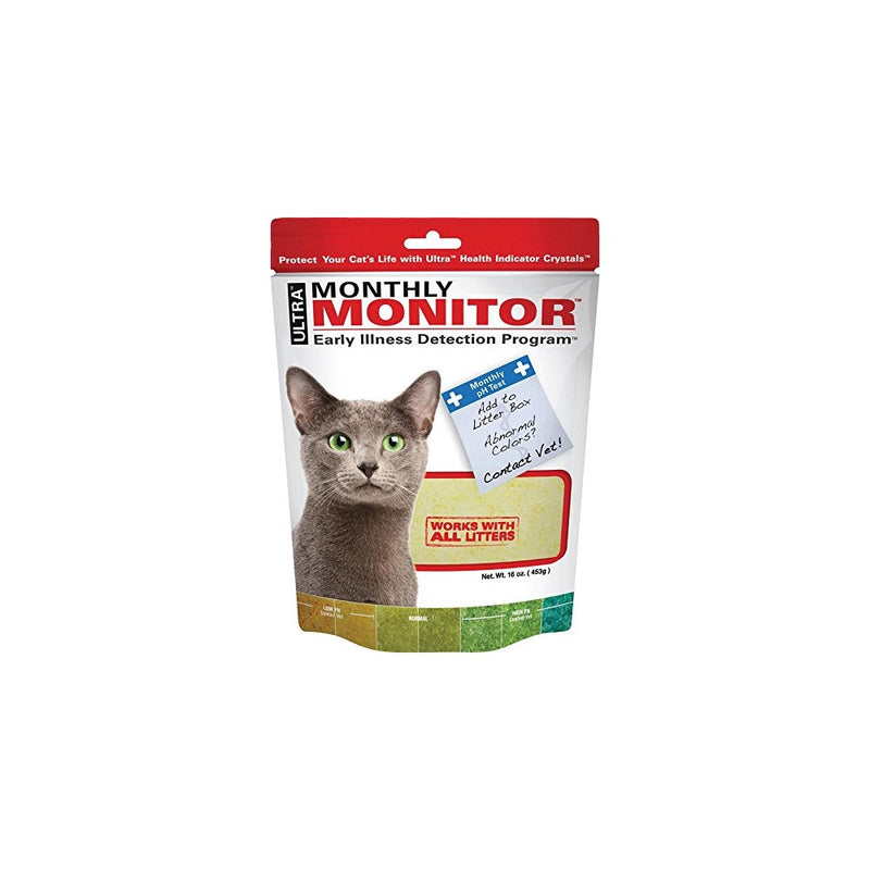 Ultra Cat Health Monthly Monitor Crystal, 16oz