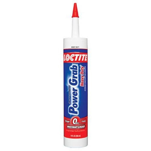 Loctite Power Grab Heavy Duty Construction Adhesive 9-Ounce Cartridge (1589157)