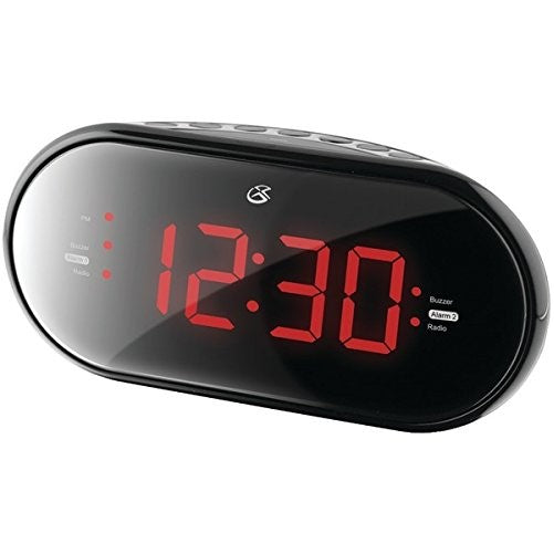 GPX - GPX C253B Dual Alarm Clock Radio