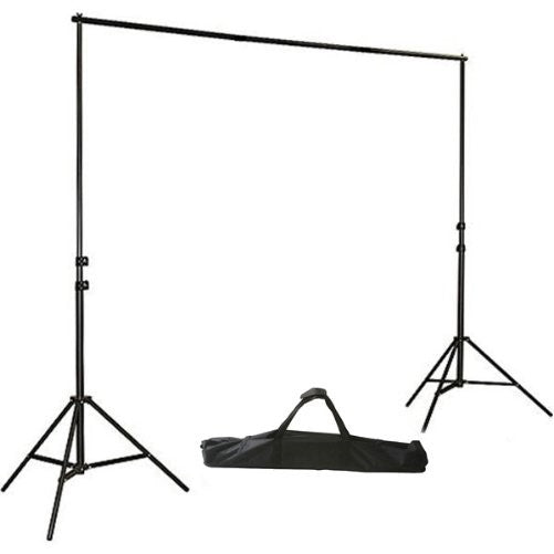 ePhoto H804B Adjustable Background Backdrop Support Stands Photography Backdrop Crossbar Frame Kit