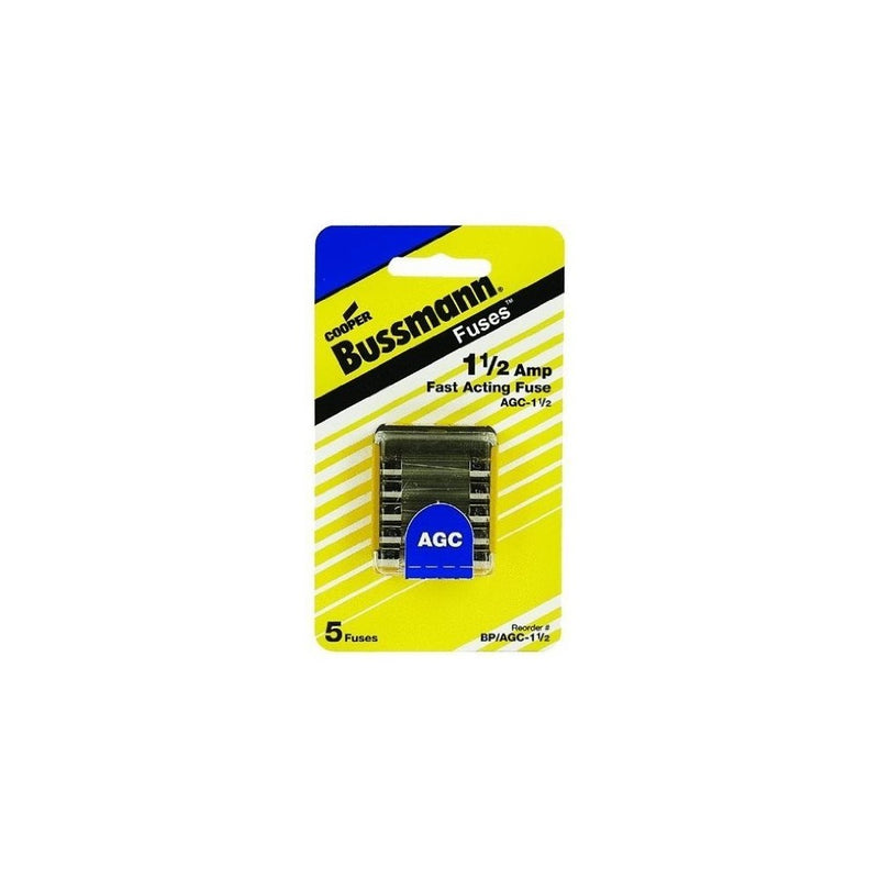 5PK 1-1/2A AGC Fuse