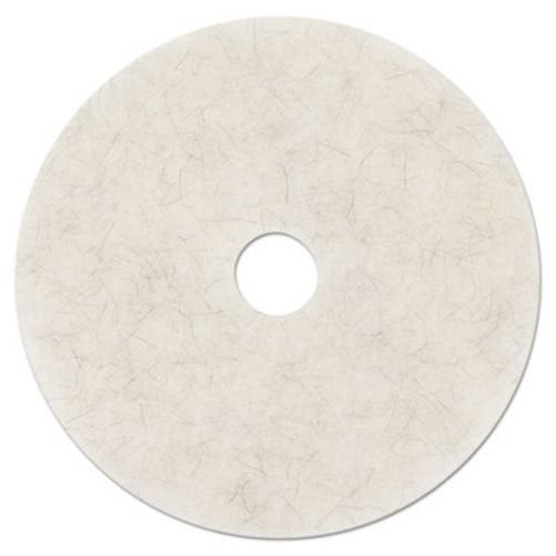 3M Ultra High-Speed Natural Blend Floor Burnishing Pads 3300, 20-in, Natural White - 5 pads per case.