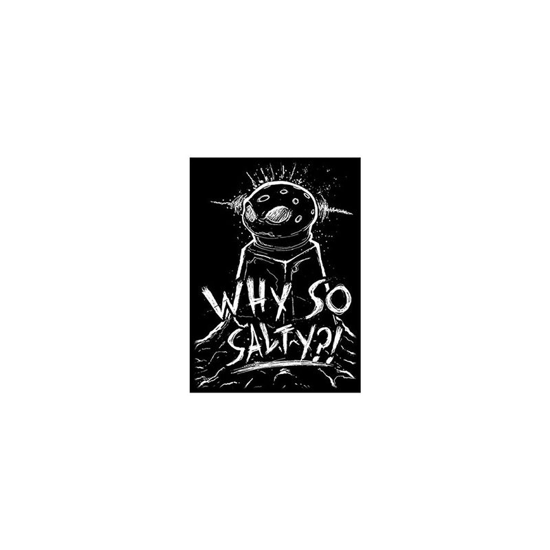 HCD Supplies Sleeves: (50) Card Game, Why So Salty, One Size