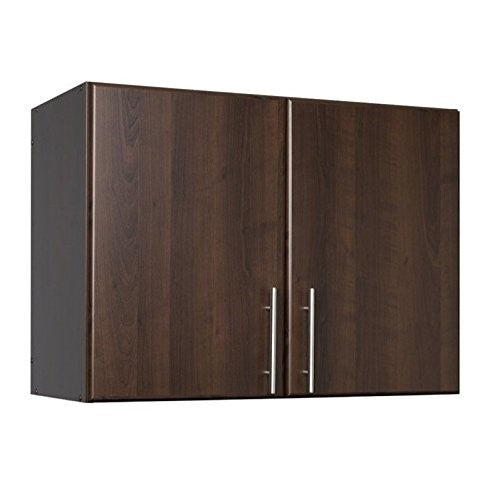 Prepac Espresso Elite Stackable Wall Cabinet, 32", Brown