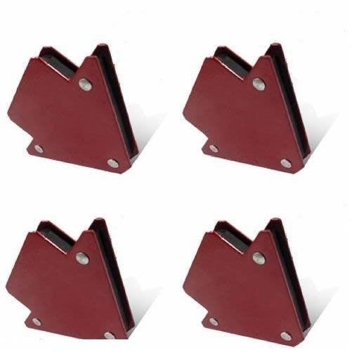 (4) New 3" Welding Magnets Magnet Arrow 25lb Strength Workshop Welder Soldering