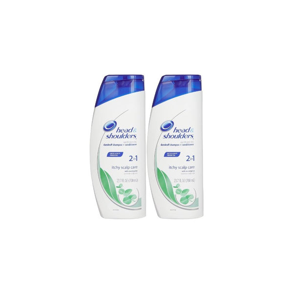 Head & Shoulders Itchy Scalp Care Shampoo Conditioner with Eucalyptus - 23.7 oz - 2 pk