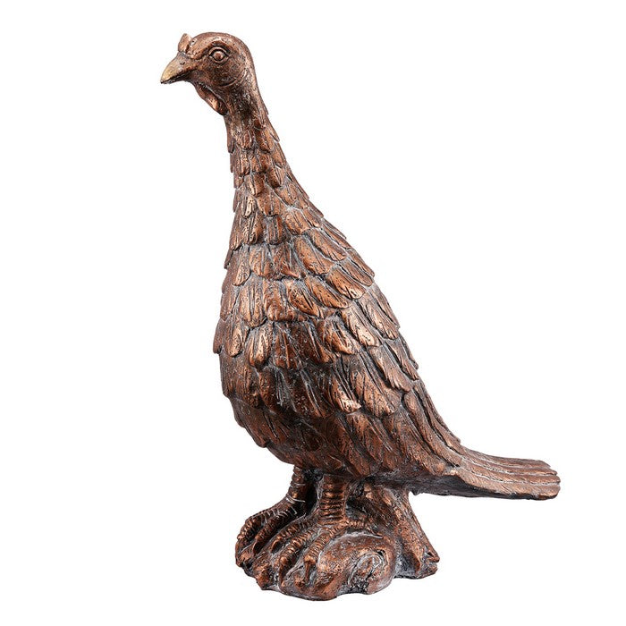 Resin Turkey Accent , Copper