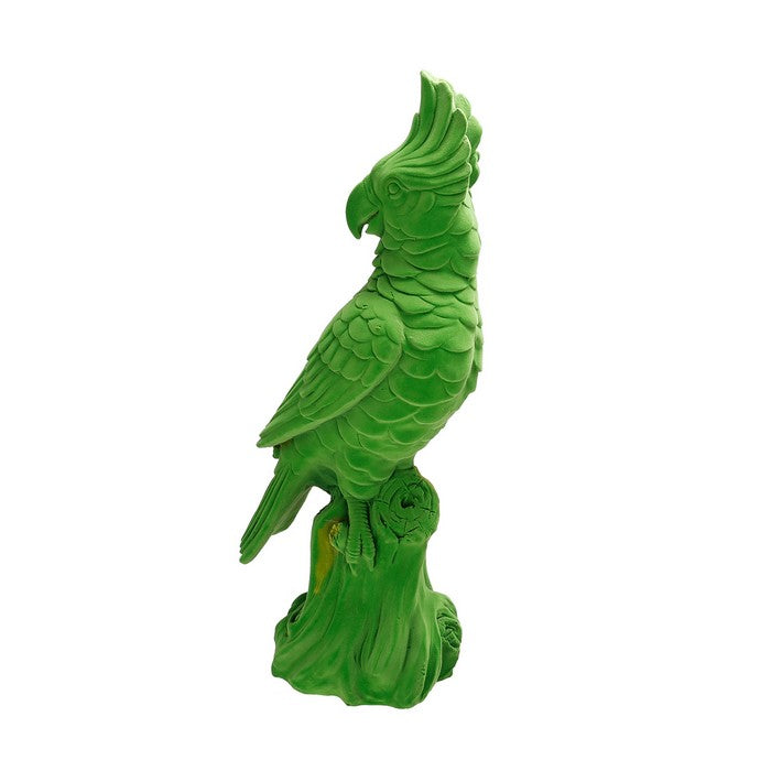 Resin Cockatoo Accent, Green