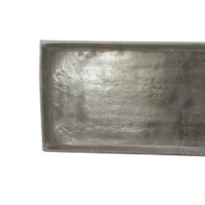 Aluminum  Plate In Rectangular Shape, Gray