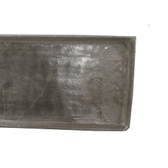 Aluminum  Plate In Rectangular Shape, Gray
