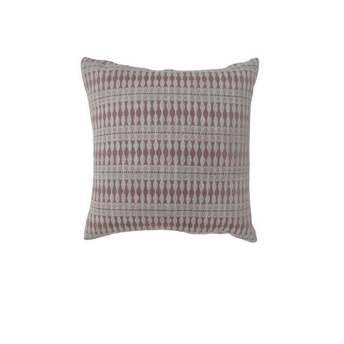 Contemporary Style Simple Traditionally Designed Set of 2 Throw Pillows, Red
