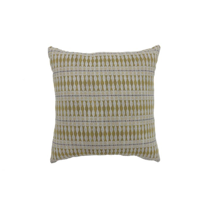 Contemporary Style Simple Traditionally Designed Set of 2 Throw Pillows, Yellow