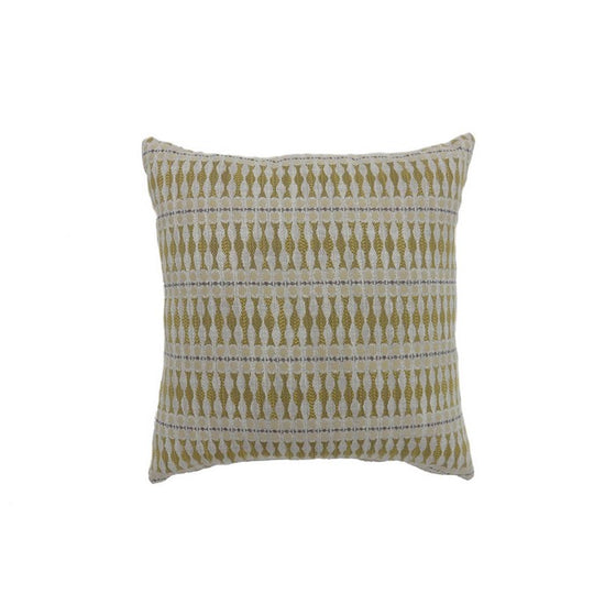 Contemporary Style Simple Traditionally Designed Set of 2 Throw Pillows, Yellow
