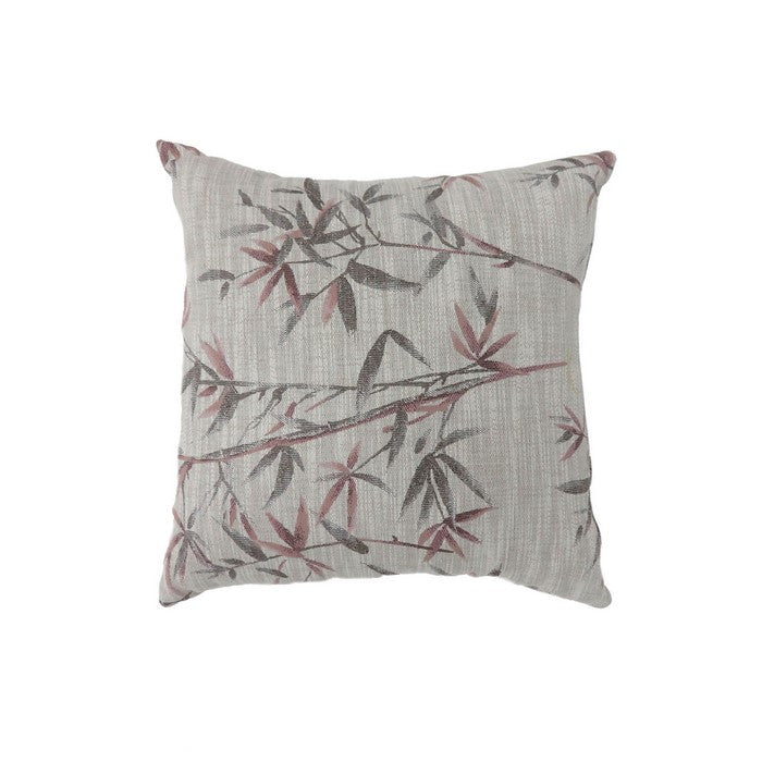 Contemporary Style Set of 2 Throw Pillows, Red