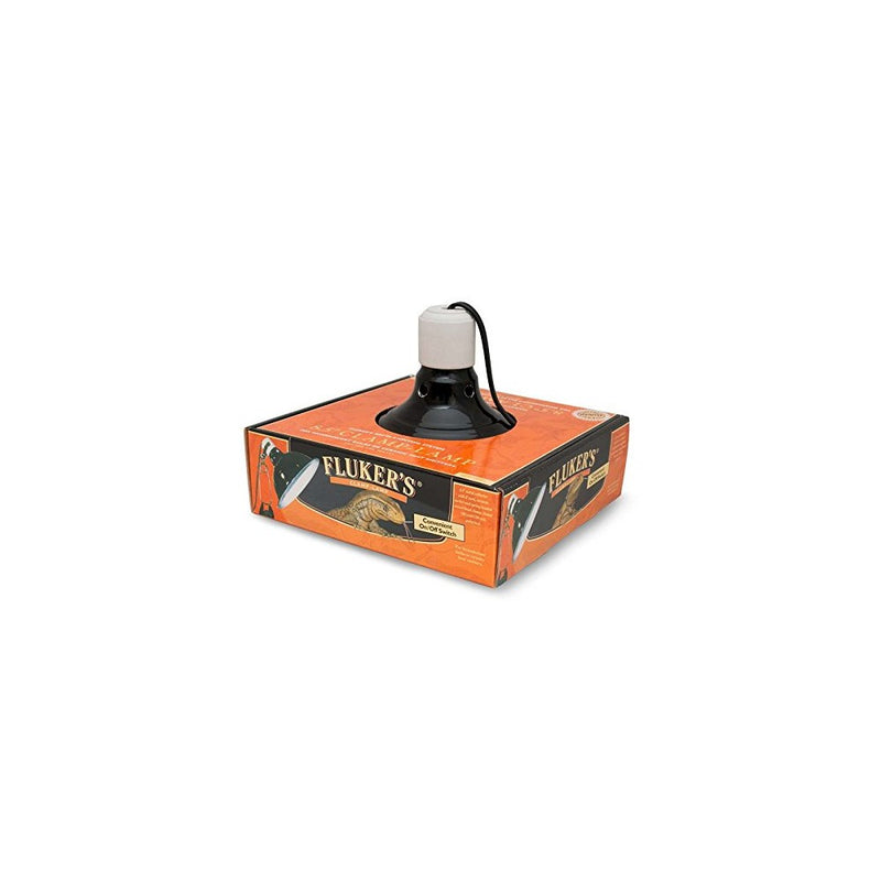 Flukers 8.5" Repta-Clamp Lamp with Switch for Reptiles