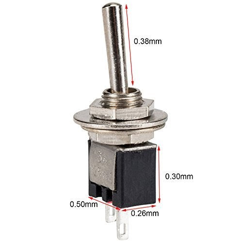 SPST Sub-Mini Toggle Switch